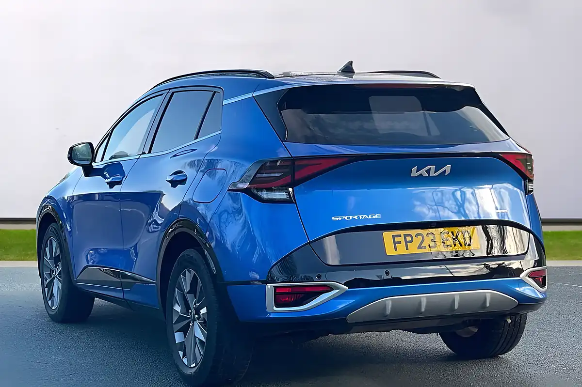 Used 2023 Kia Sportage GT-Line S Blue - Interior and Exterior details 5