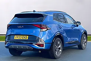 Used 2023 Kia Sportage GT-Line S Blue - Interior and Exterior details 7