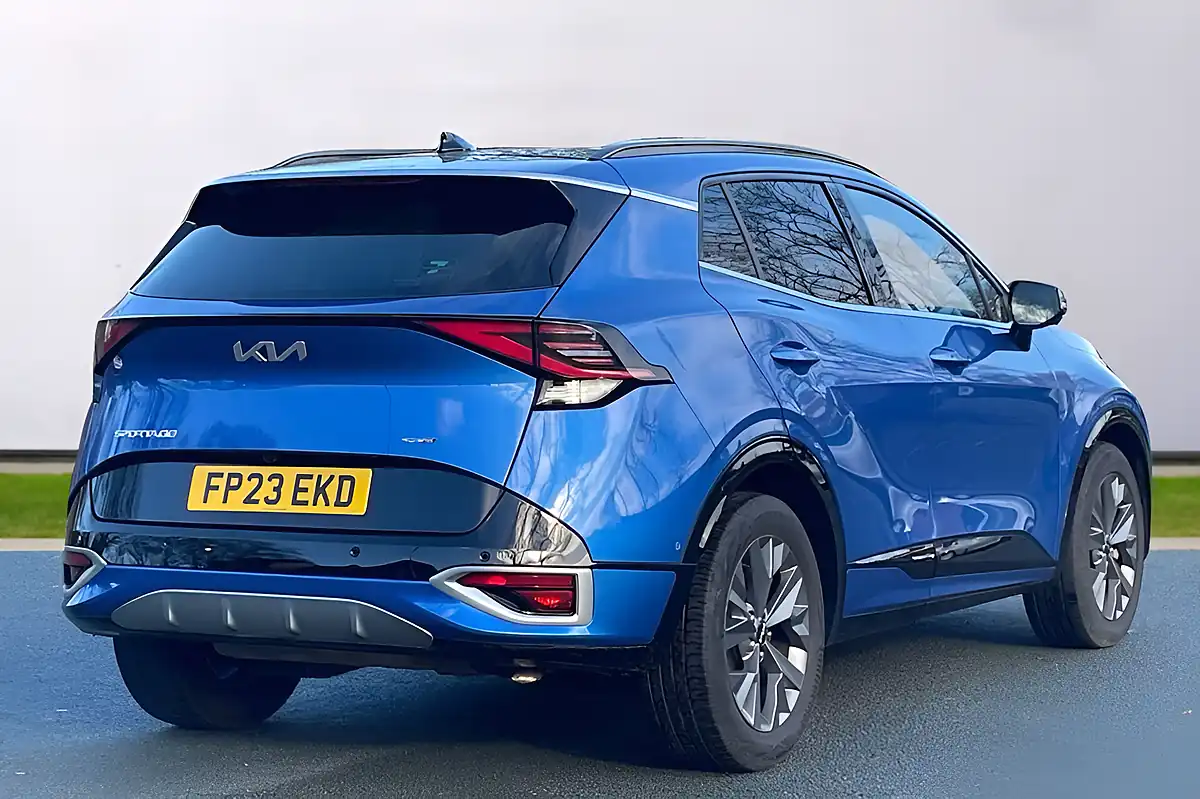 Used 2023 Kia Sportage GT-Line S Blue - Interior and Exterior details 7
