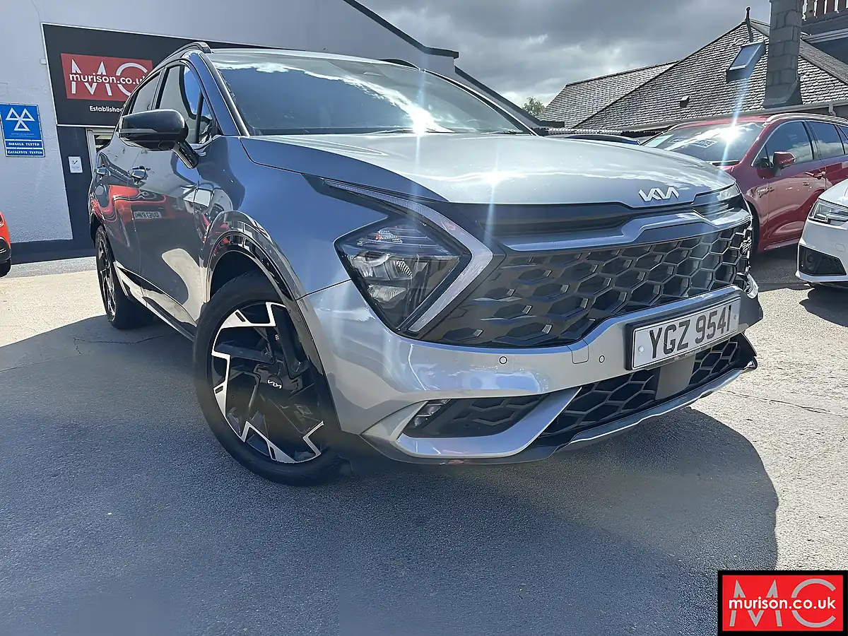 Used 2023 Kia Sportage GT-Line Silver - Front View