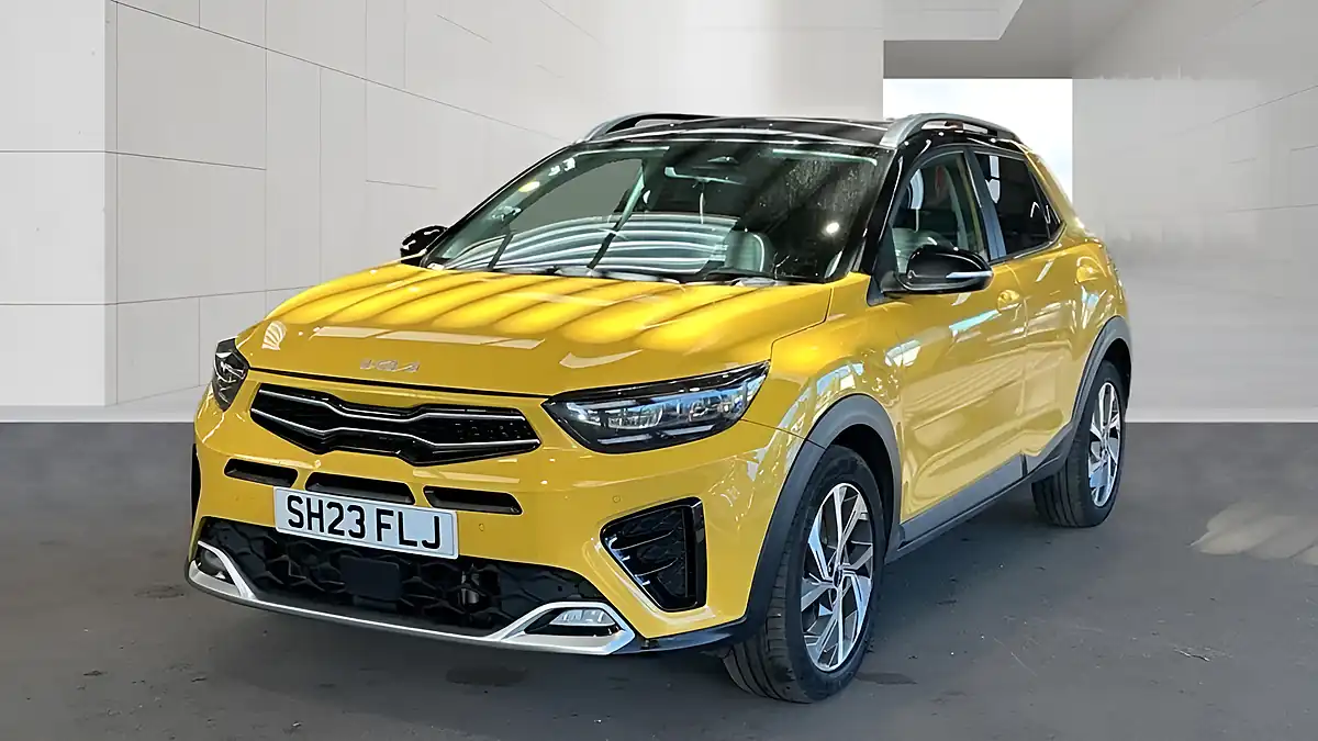 Used 2023 Kia Stonic GT-Line S Yellow - Interior and Exterior details 5