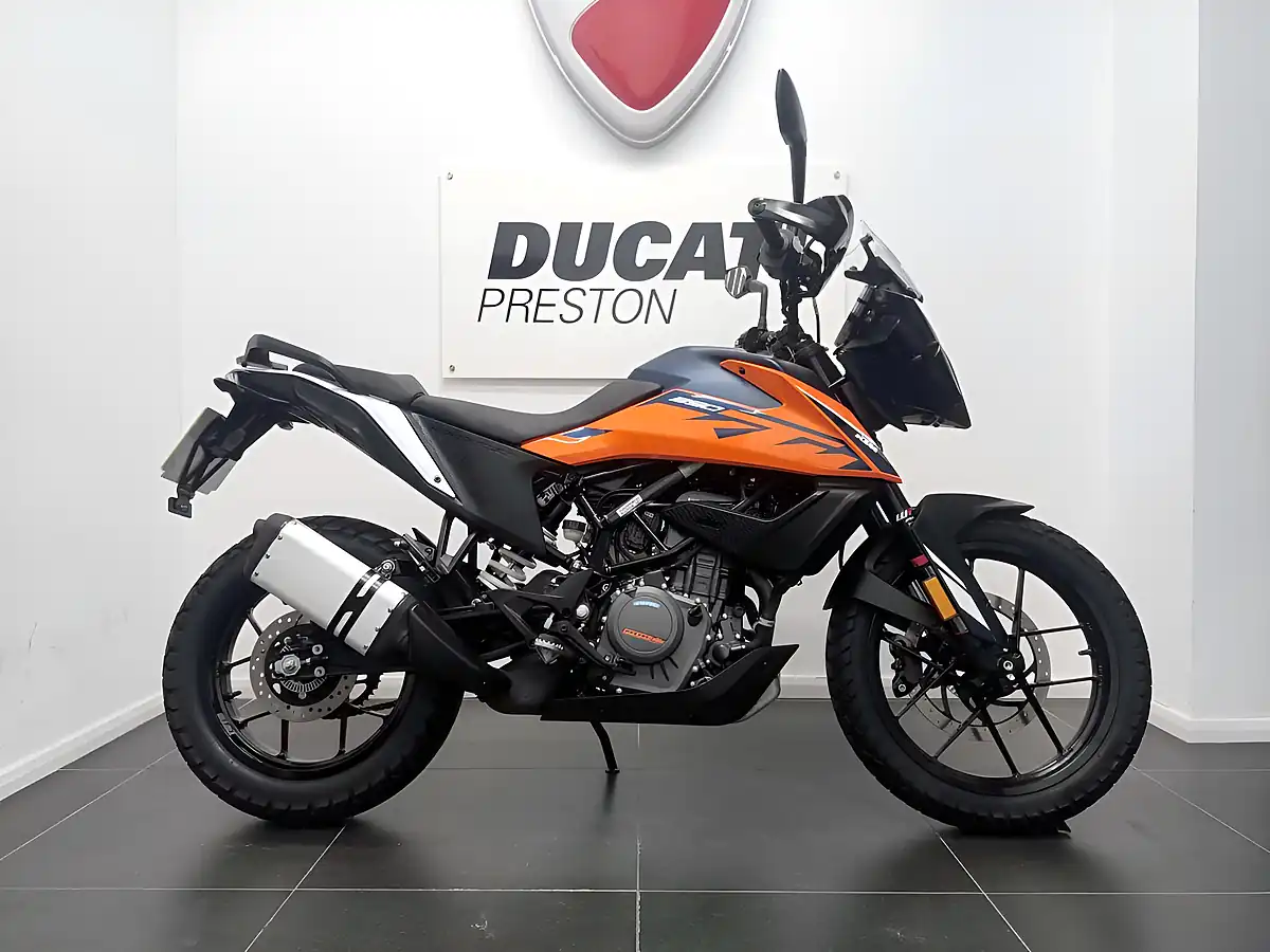 Used 2023 Ktm 390 Adventure Ktm Orange - Front View