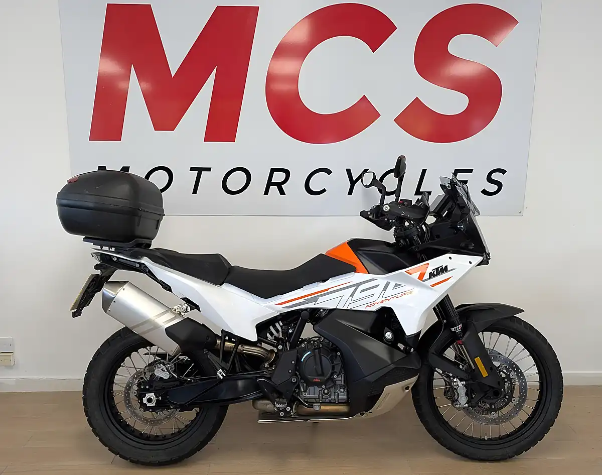 Used 2023 Ktm 790 Adventure White - Front View