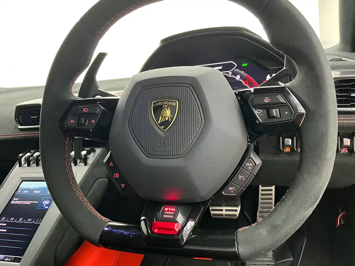 Used 2023 Lamborghini Huracan Sto Orange - Interior and Exterior details 11