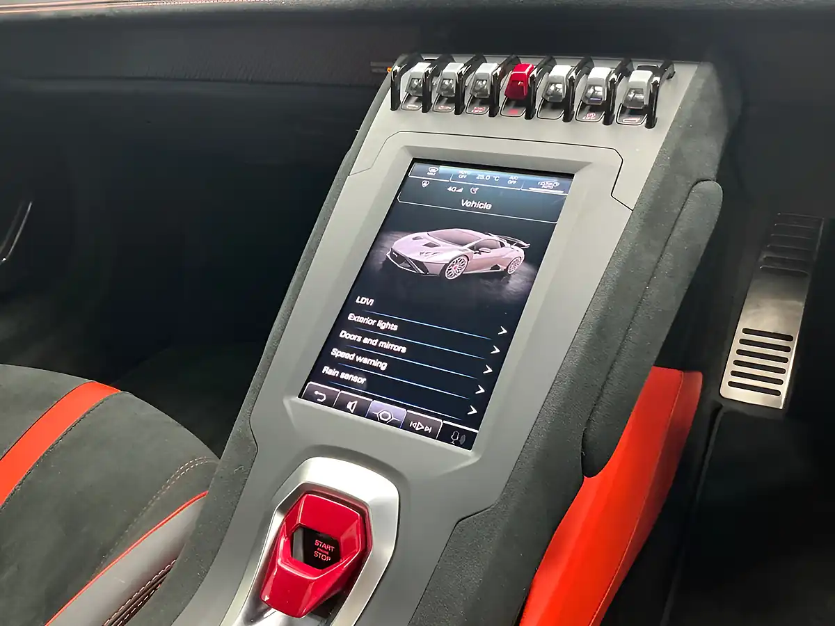 Used 2023 Lamborghini Huracan Sto Orange - Interior and Exterior details 16