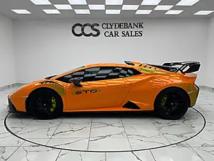 Used 2023 Lamborghini Huracan Sto Orange - Interior and Exterior details 4