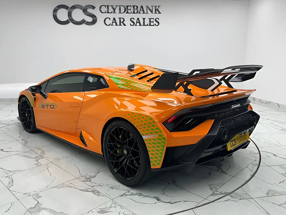 Used 2023 Lamborghini Huracan Sto Orange - Interior and Exterior details 5