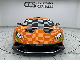 Used 2023 Lamborghini Huracan Sto Orange - Interior and Exterior details 8