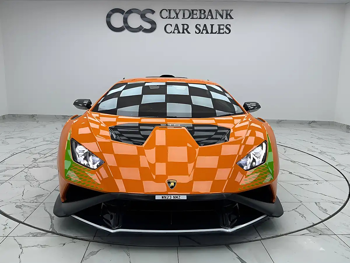 Used 2023 Lamborghini Huracan Sto Orange - Interior and Exterior details 8