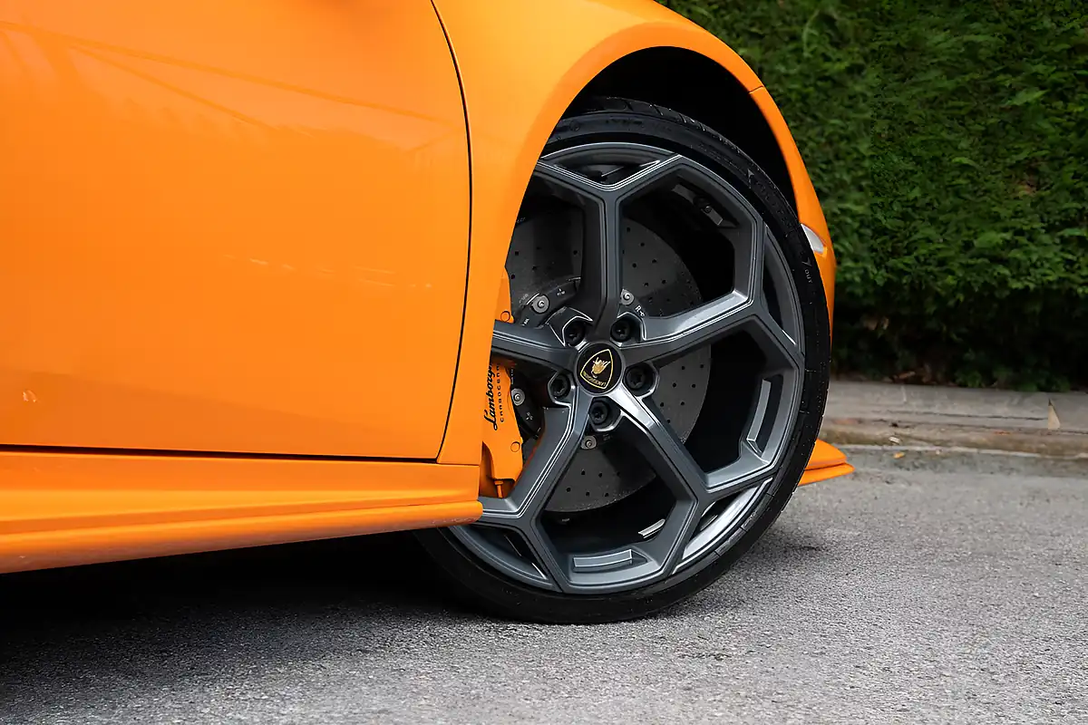 Used 2023 Lamborghini Huracan Tecnica Orange - Interior and Exterior details 13