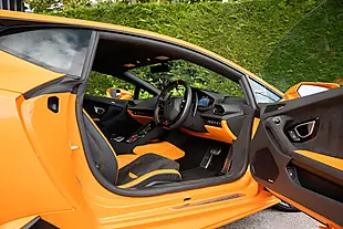 Used 2023 Lamborghini Huracan Tecnica Orange - Interior and Exterior details 3
