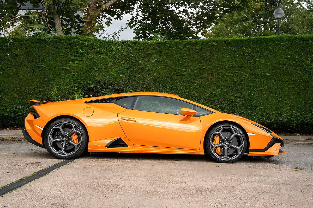 Used 2023 Lamborghini Huracan Tecnica Orange - Interior and Exterior details 6