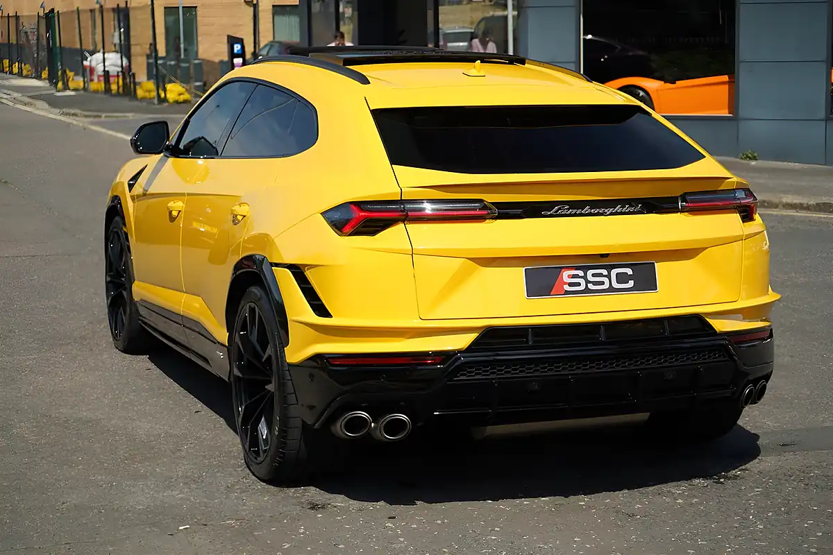 Used 2023 Lamborghini Urus S Yellow - Interior and Exterior details 10