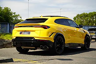 Used 2023 Lamborghini Urus S Yellow - Interior and Exterior details 11
