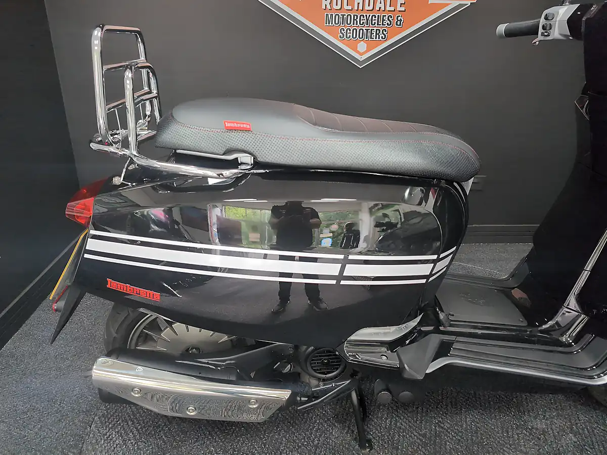 Used 2023 Lambretta V-50 Special Black - Interior and Exterior details 8