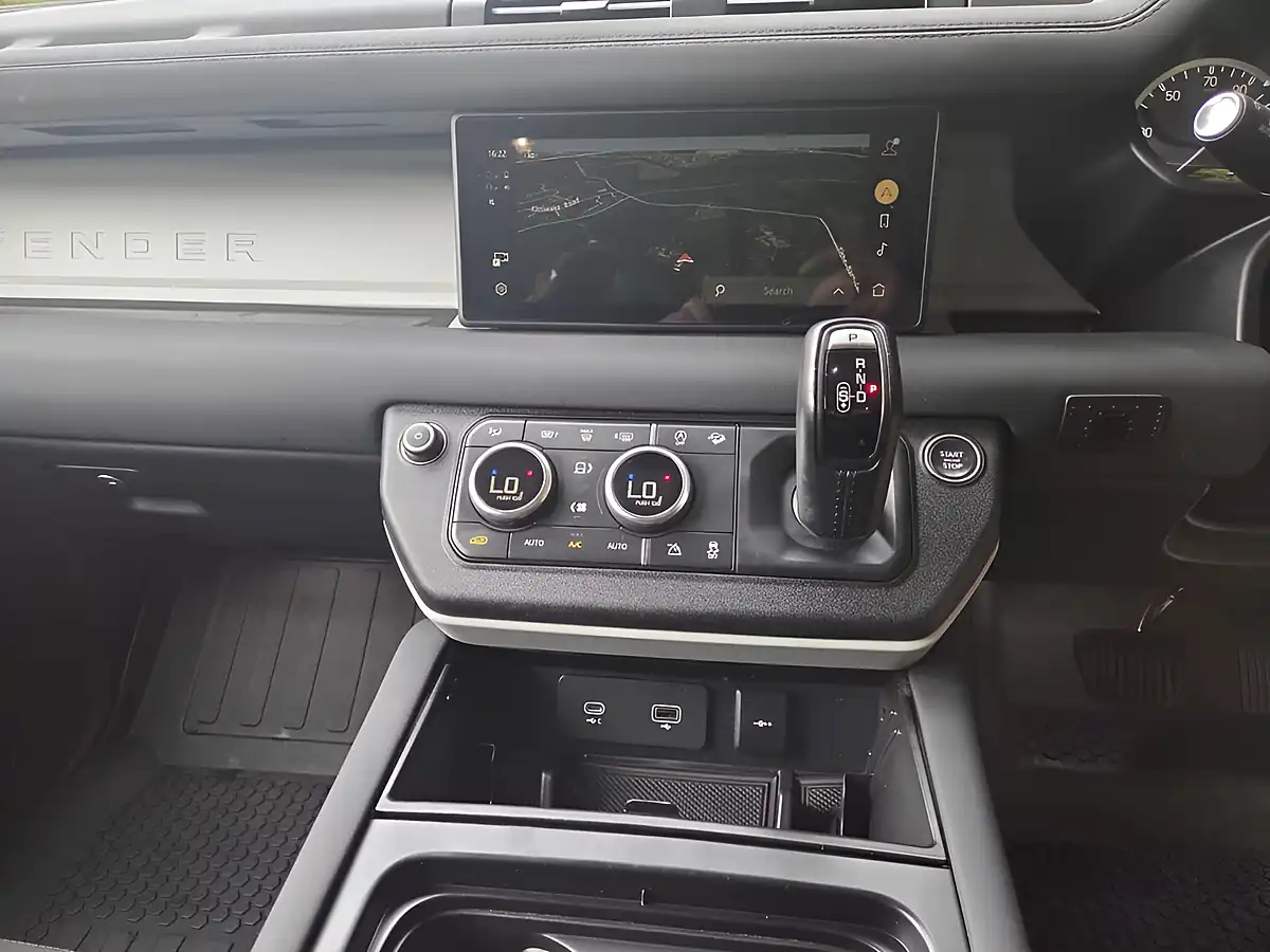 Used 2023 Land Rover Defender 110 Hard Top Santorini Black - Interior and Exterior details 10