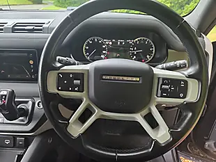 Used 2023 Land Rover Defender 110 Hard Top Santorini Black - Interior and Exterior details 15