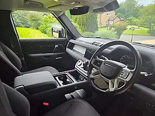 Used 2023 Land Rover Defender 110 Hard Top Santorini Black - Interior and Exterior details 17