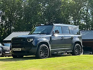 Used 2023 Land Rover Defender 110 Hard Top Santorini Black - Interior and Exterior details 3