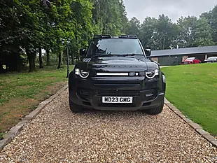 Used 2023 Land Rover Defender 110 Hard Top Santorini Black - Interior and Exterior details 6