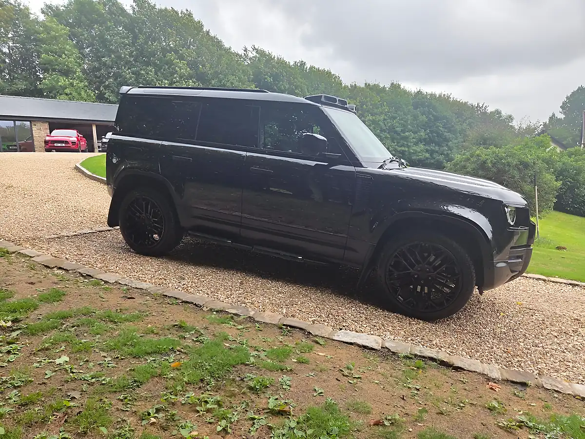 Used 2023 Land Rover Defender 110 Hard Top Santorini Black - Interior and Exterior details 7
