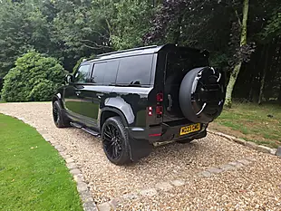 Used 2023 Land Rover Defender 110 Hard Top Santorini Black - Interior and Exterior details 9
