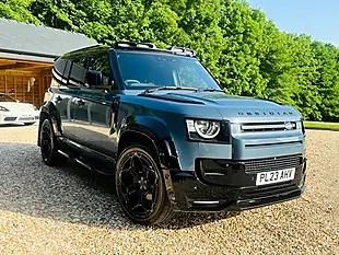 Used 2023 Land Rover Defender 110 Hard Top Tazmin Blue - Interior and Exterior details 11