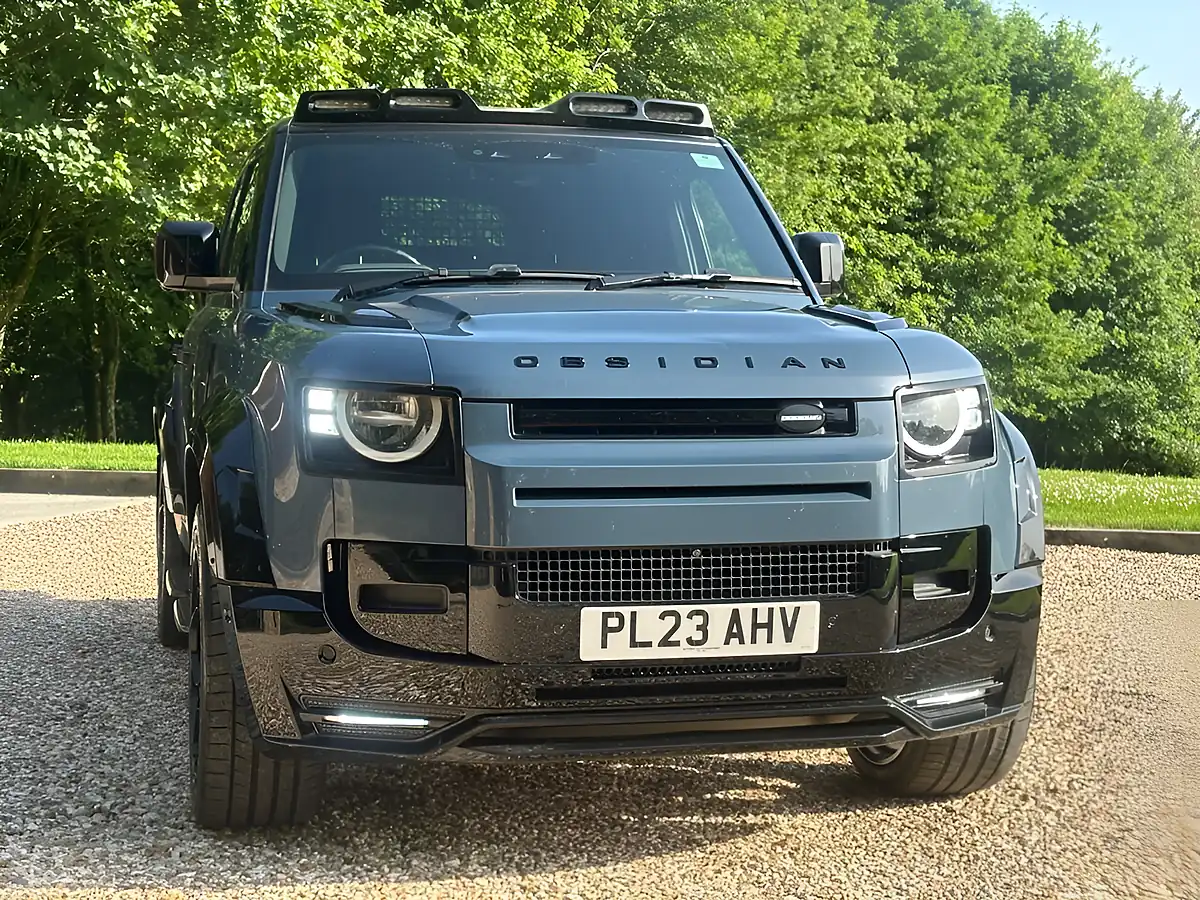 Used 2023 Land Rover Defender 110 Hard Top Tazmin Blue - Interior and Exterior details 19