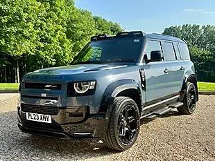 Used 2023 Land Rover Defender 110 Hard Top Tazmin Blue - Interior and Exterior details 6