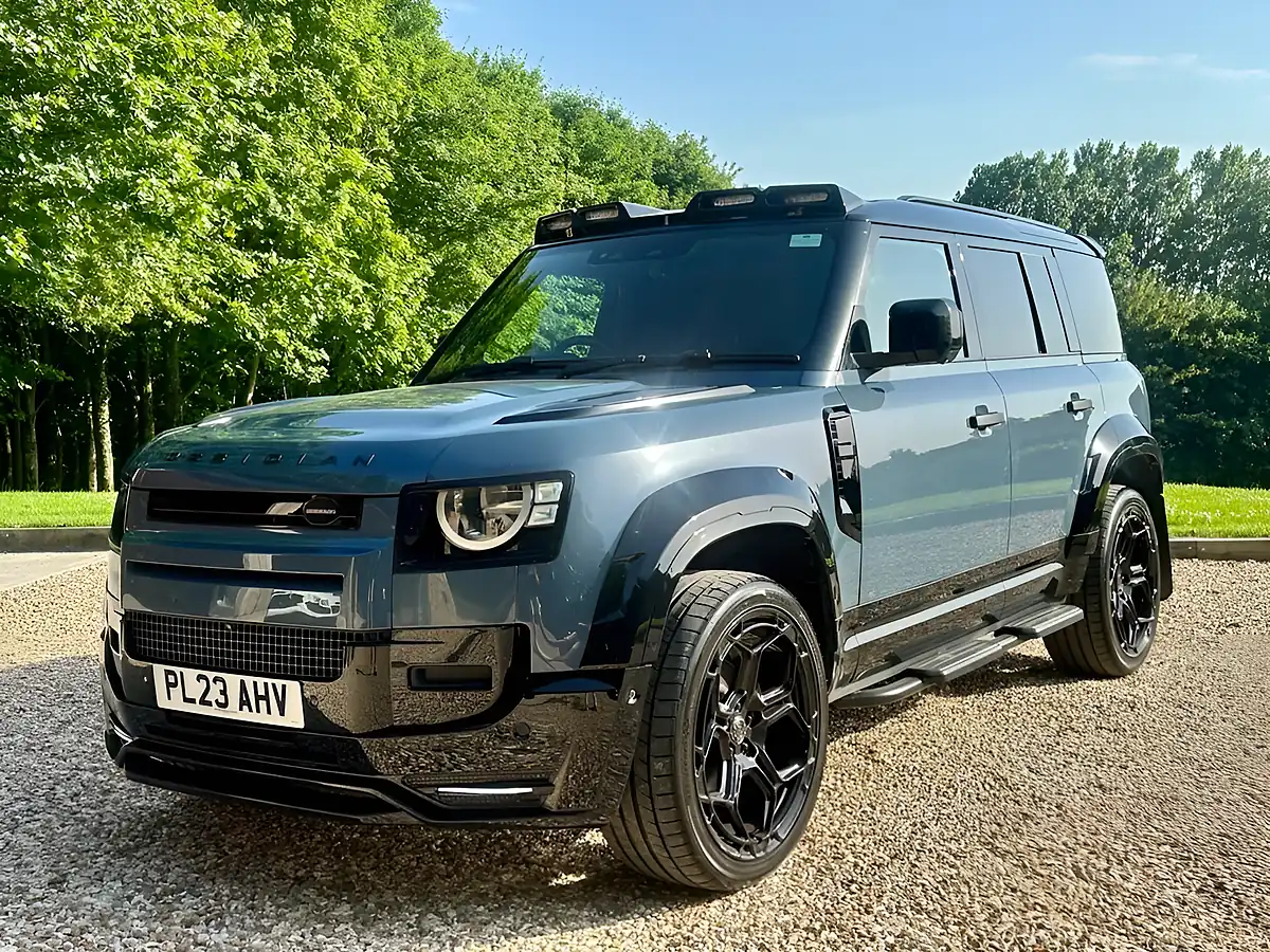 Used 2023 Land Rover Defender 110 Hard Top Tazmin Blue - Interior and Exterior details 6