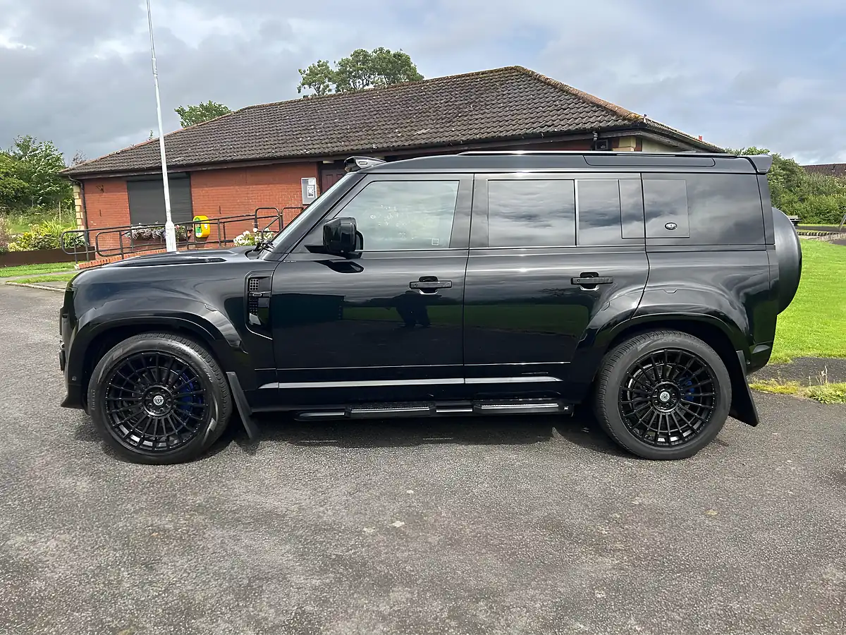 Used 2023 Land Rover Defender 110 Hse Black - Interior and Exterior details 9