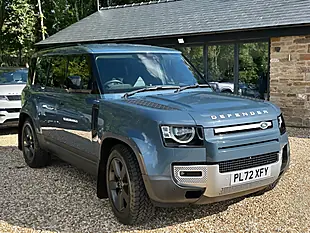 Used 2023 Land Rover Defender 110 Se Hard Top Tazmin Blue - Interior and Exterior details 15