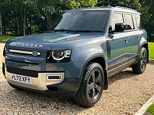 Used 2023 Land Rover Defender 110 Se Hard Top Tazmin Blue - Interior and Exterior details 3
