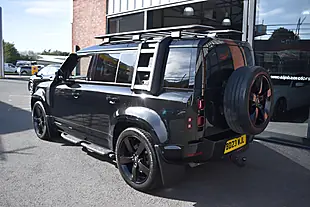 Used 2023 Land Rover Defender 110 Se Santorini Black - Interior and Exterior details 10