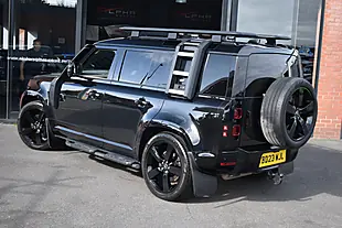 Used 2023 Land Rover Defender 110 Se Santorini Black - Interior and Exterior details 2