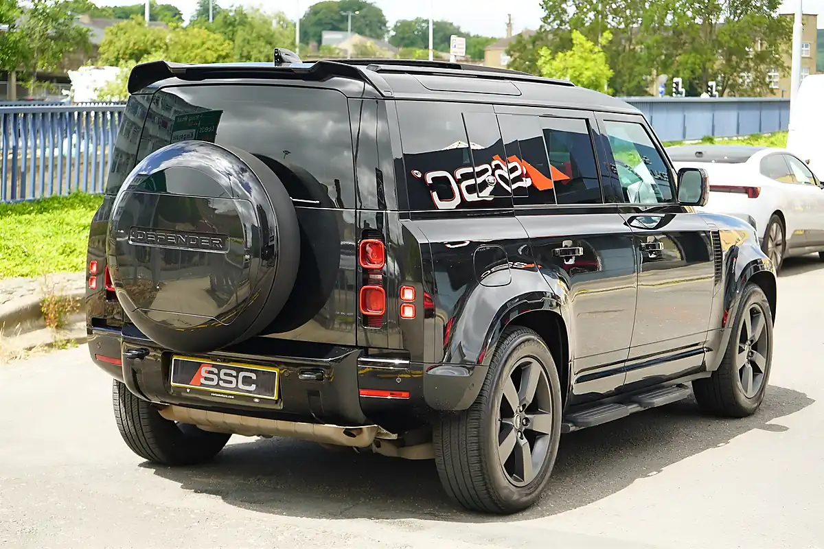 Used 2023 Land Rover Defender 110 X-Dynamic Hse Black - Interior and Exterior details 12