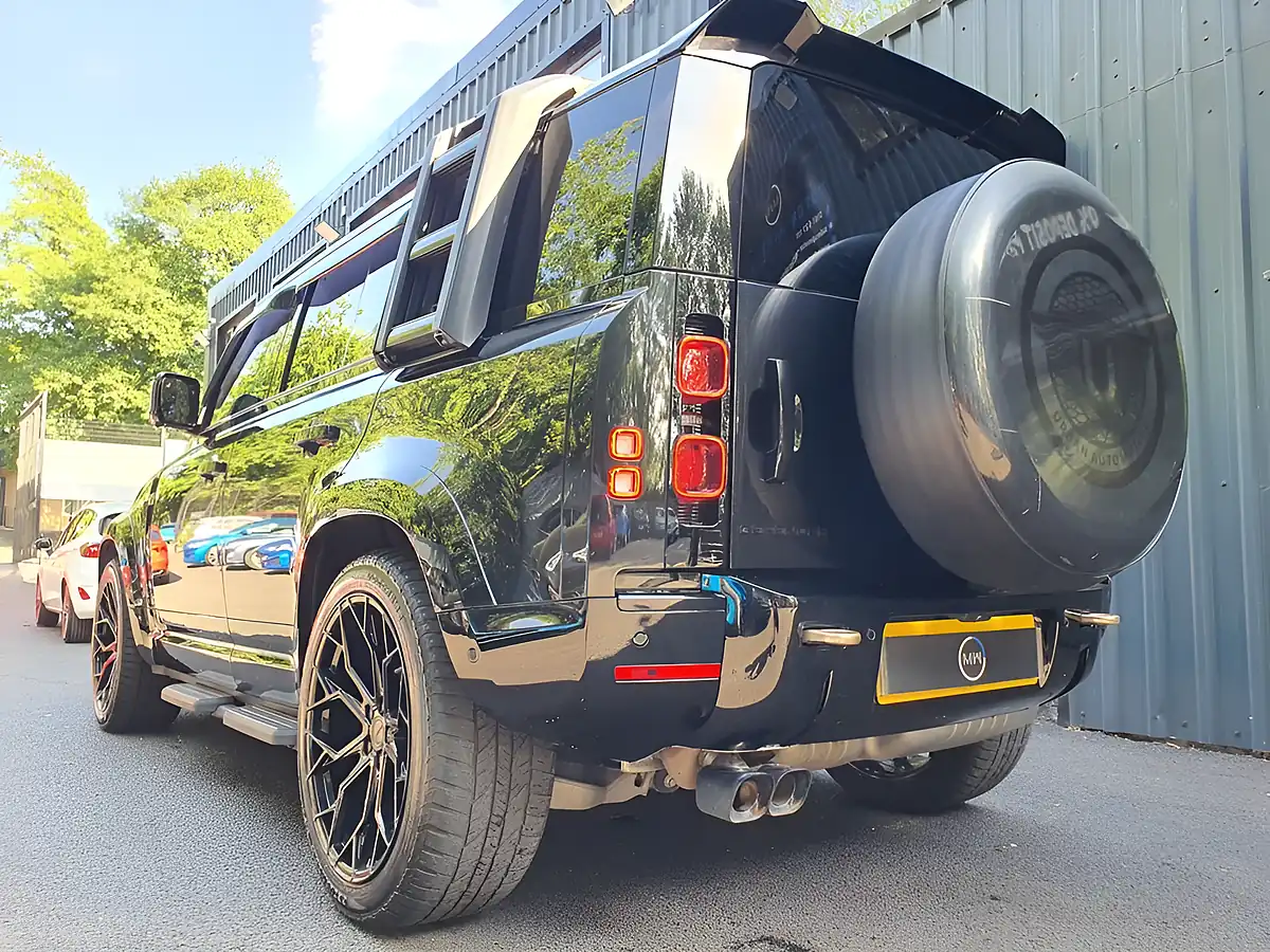 Used 2023 Land Rover Defender 110 X-Dynamic Hse Black - Interior and Exterior details 4