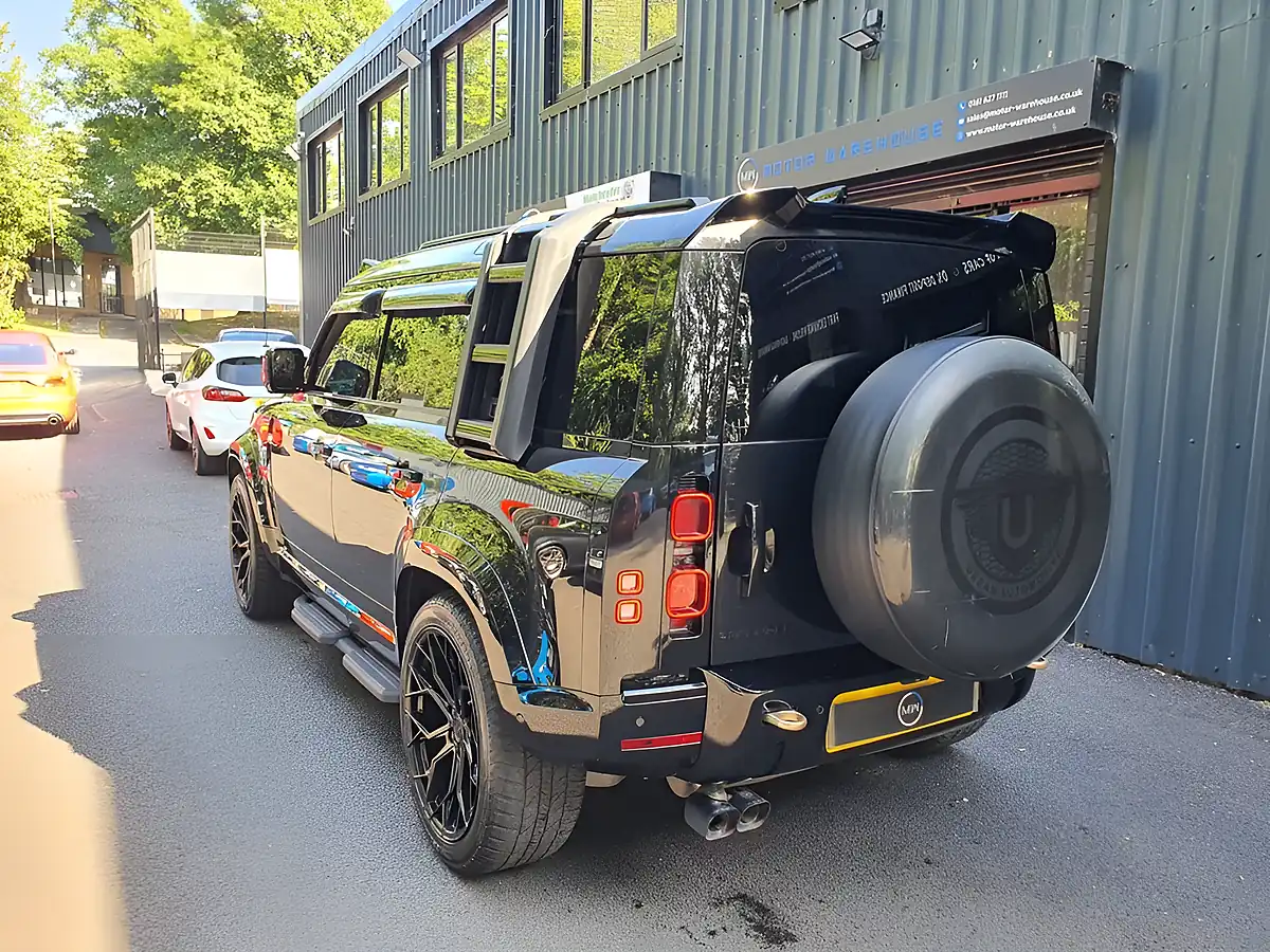 Used 2023 Land Rover Defender 110 X-Dynamic Hse Black - Interior and Exterior details 5