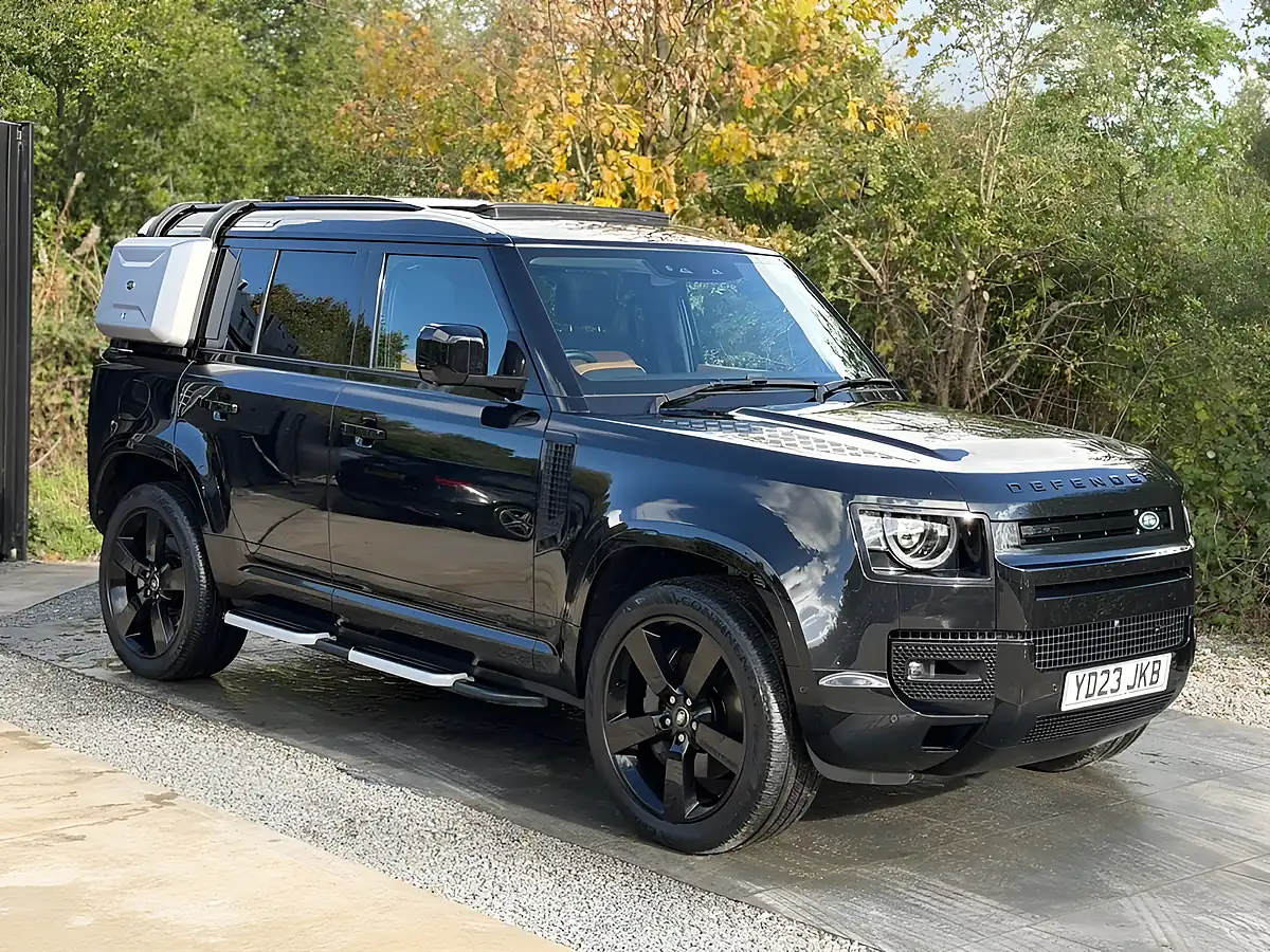 Used 2023 Land Rover Defender 110 X-Dynamic Hse Black - Interior and Exterior details 11