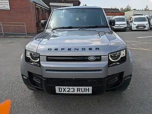 Used 2023 Land Rover Defender 110 X-Dynamic Se Silver - Interior and Exterior details 2