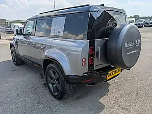 Used 2023 Land Rover Defender 110 X-Dynamic Se Silver - Interior and Exterior details 5