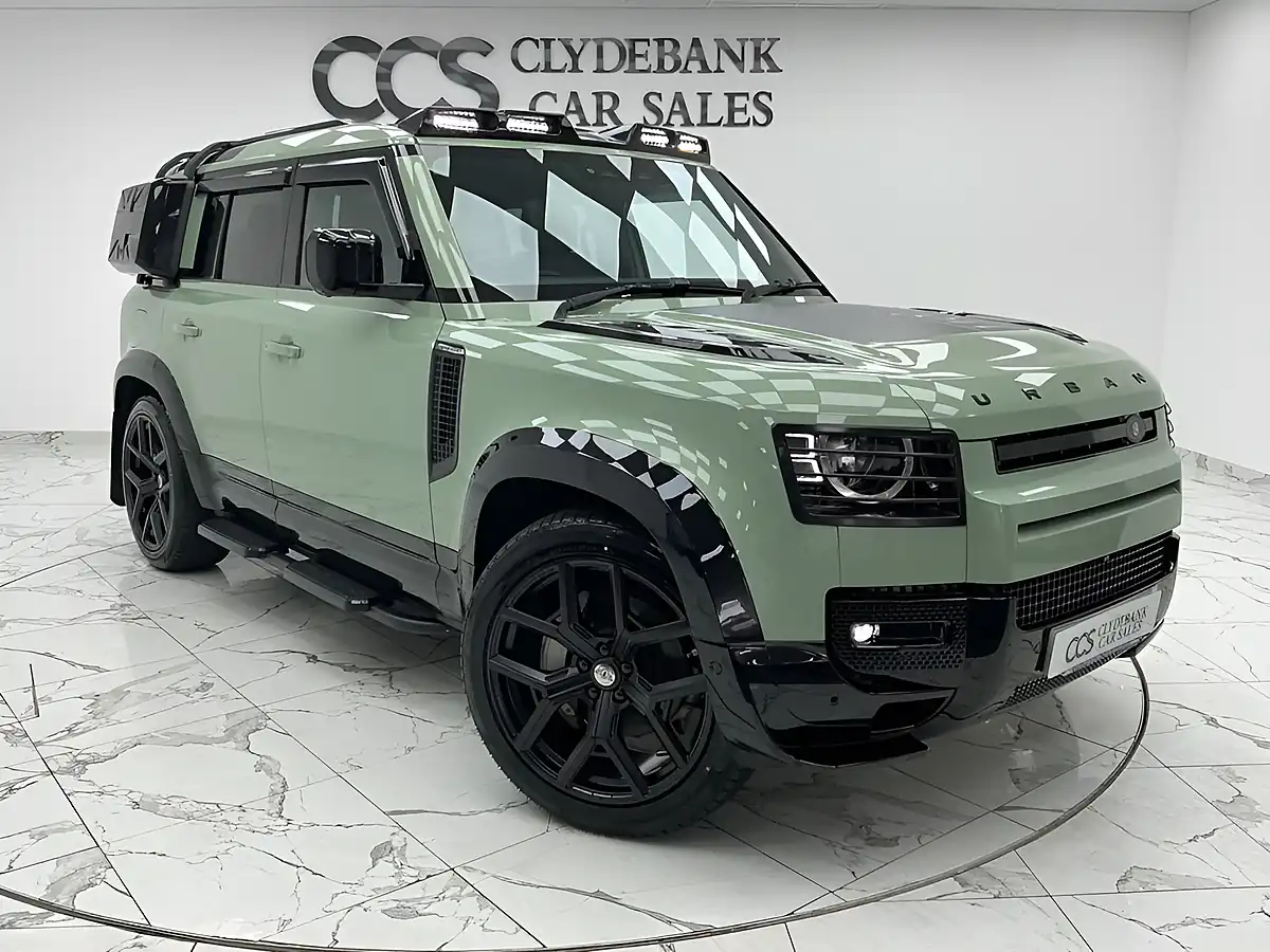 Used 2023 Land Rover Defender 75th Limited Edition Grasmere Green - Front View