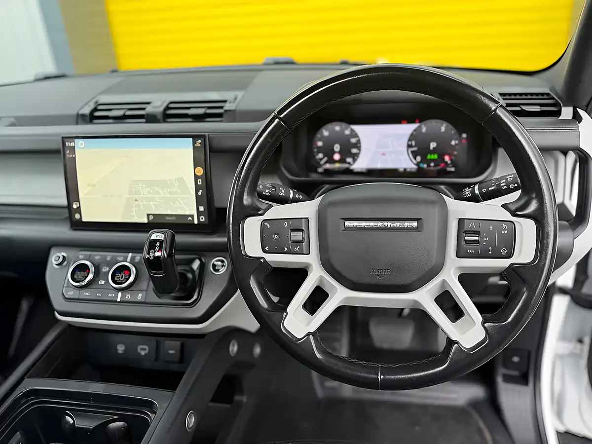 Used 2023 Land Rover Defender Hse White - Interior and Exterior details 2