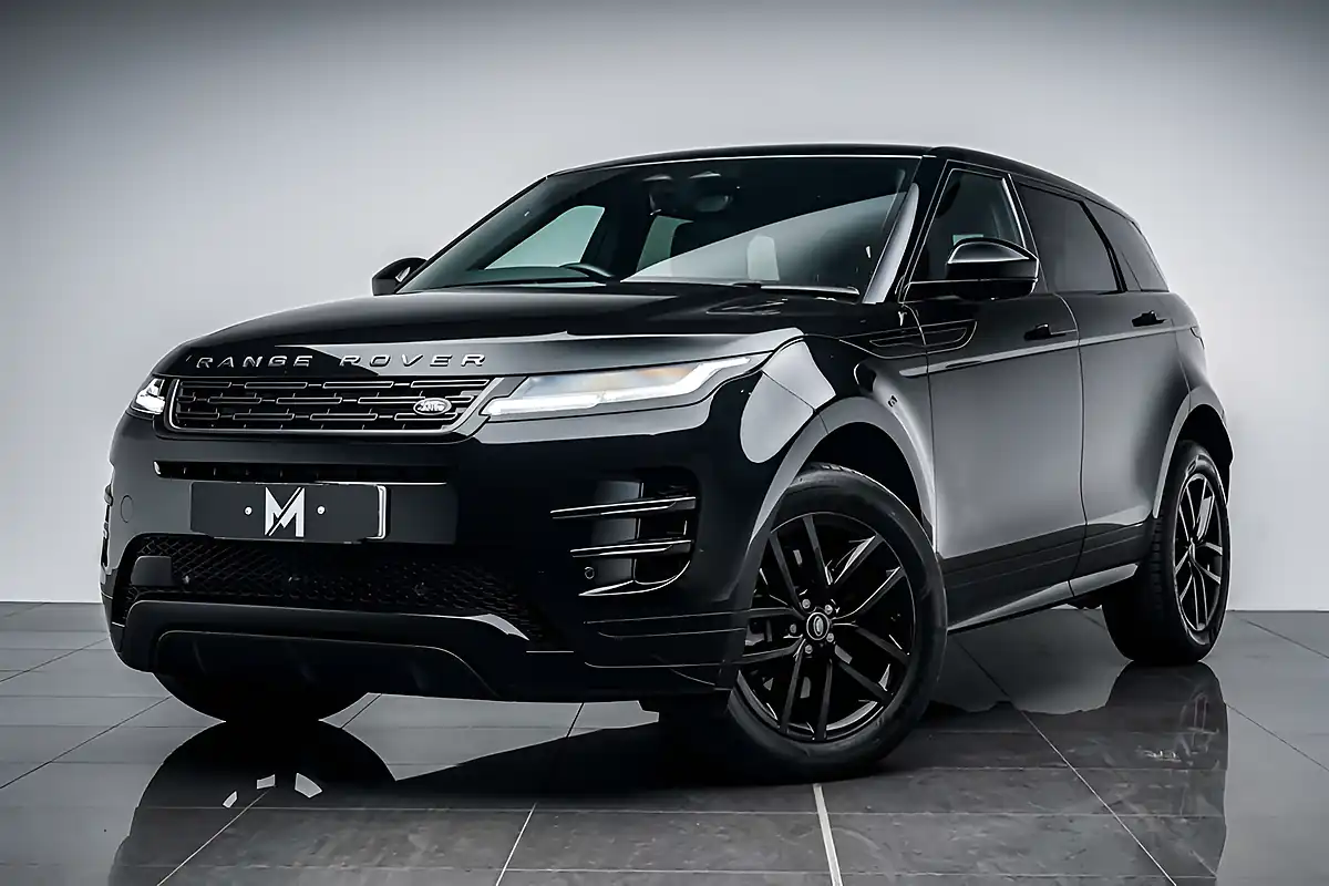 Used 2023 Land Rover Range Rover Evoque Dynamic Se Black - Interior and Exterior details 5