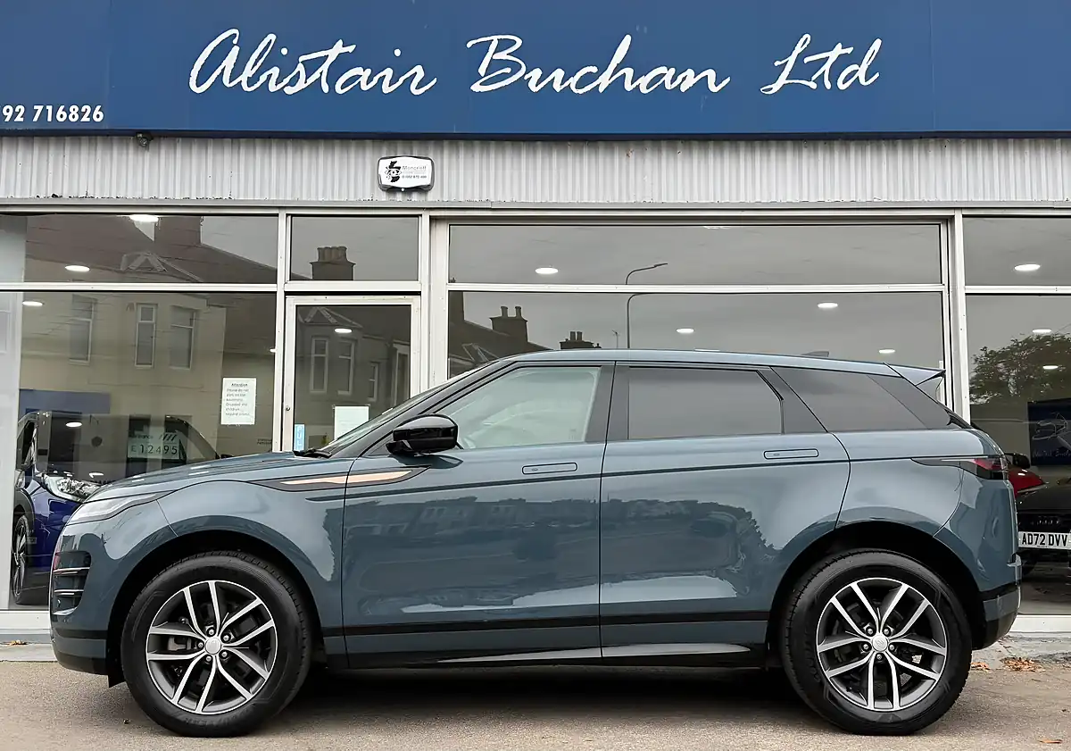 Used 2023 Land Rover Range Rover Evoque Dynamic Se Blue - Interior and Exterior details 10