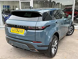 Used 2023 Land Rover Range Rover Evoque Dynamic Se Blue - Interior and Exterior details 11
