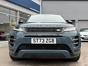 Used 2023 Land Rover Range Rover Evoque Dynamic Se Blue - Interior and Exterior details 3