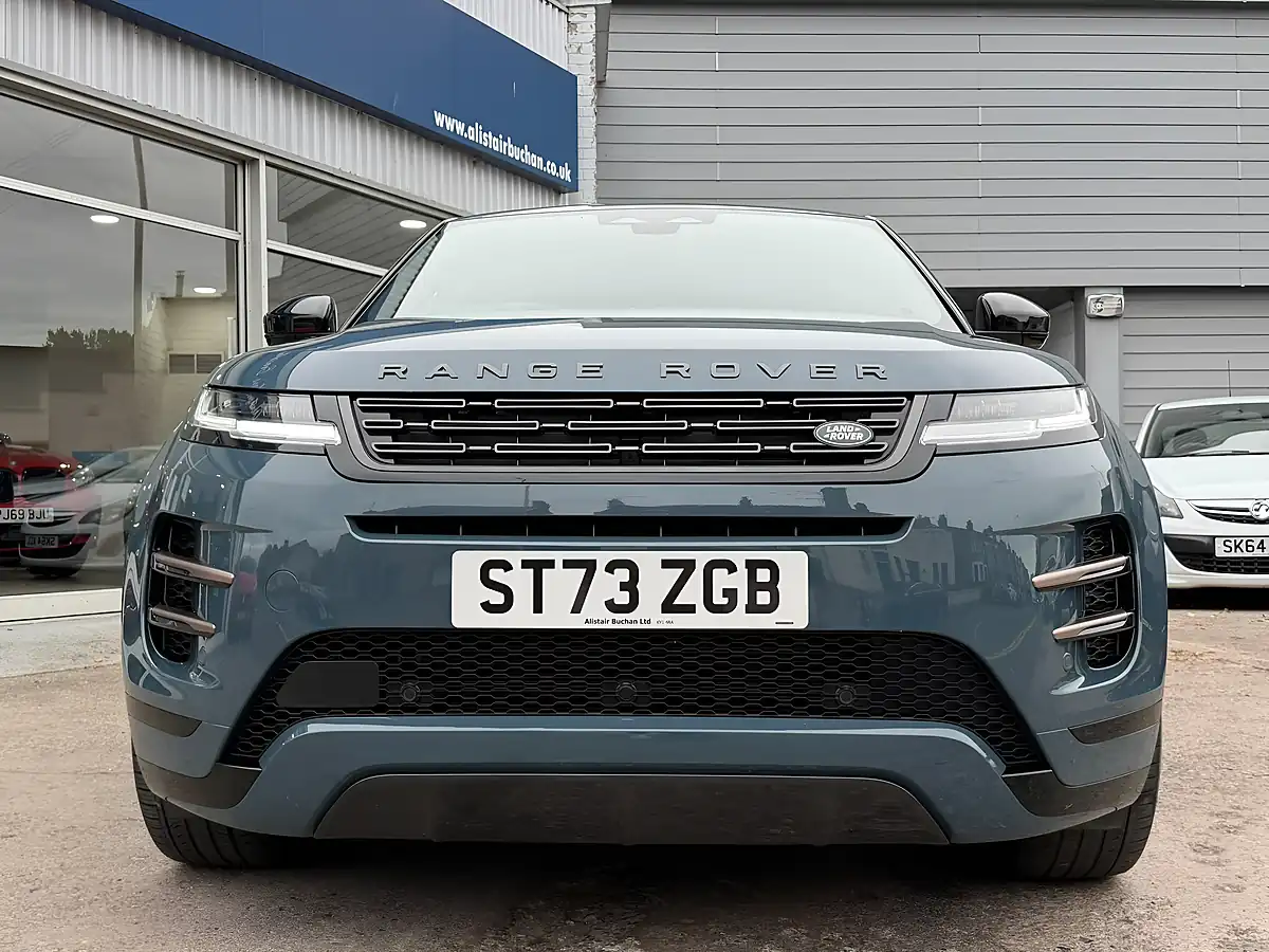 Used 2023 Land Rover Range Rover Evoque Dynamic Se Blue - Interior and Exterior details 3