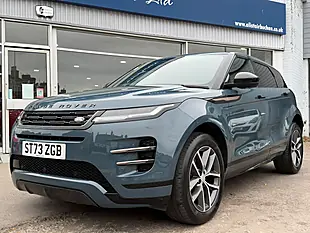 Used 2023 Land Rover Range Rover Evoque Dynamic Se Blue - Interior and Exterior details 6