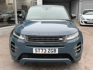 Used 2023 Land Rover Range Rover Evoque Dynamic Se Blue - Interior and Exterior details 8